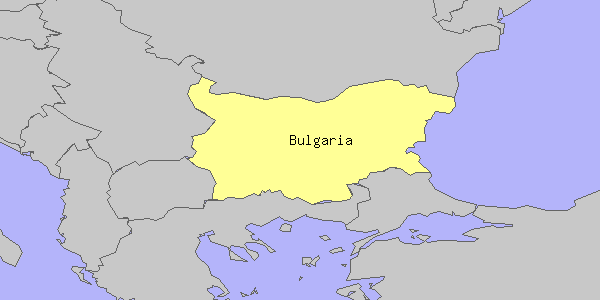 Resultado Bulgária com cores